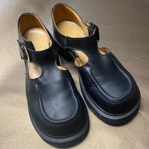 Dr Martens Mary Jane 9 Black Harvey Pinktuk